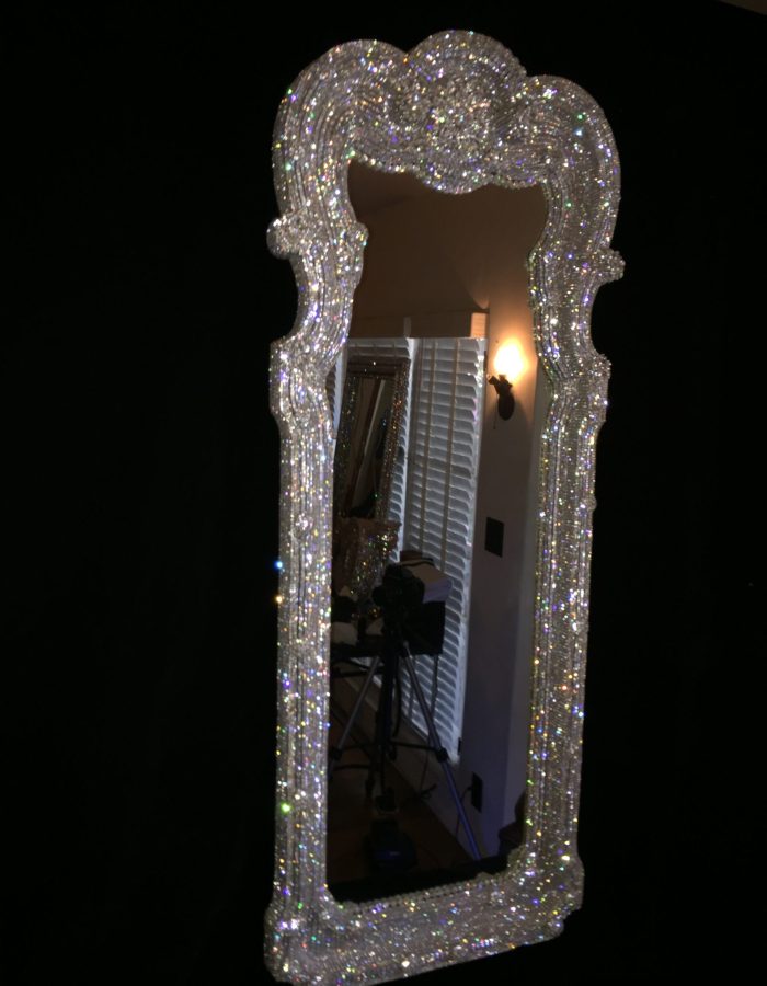 Rhinestone Mirror